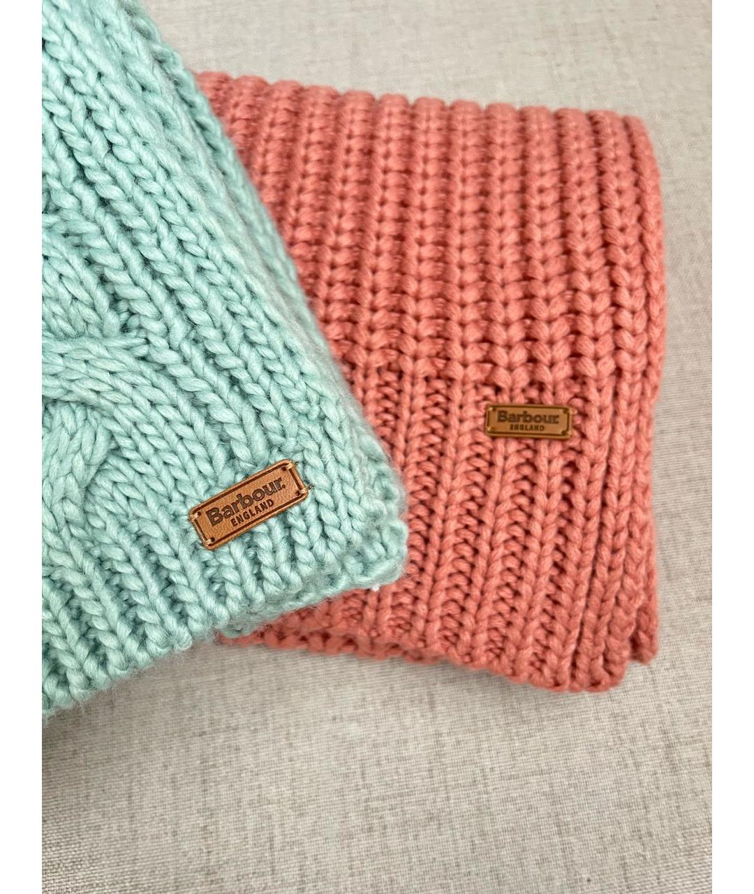 BARBOUR Коралловый шарф, фото 6