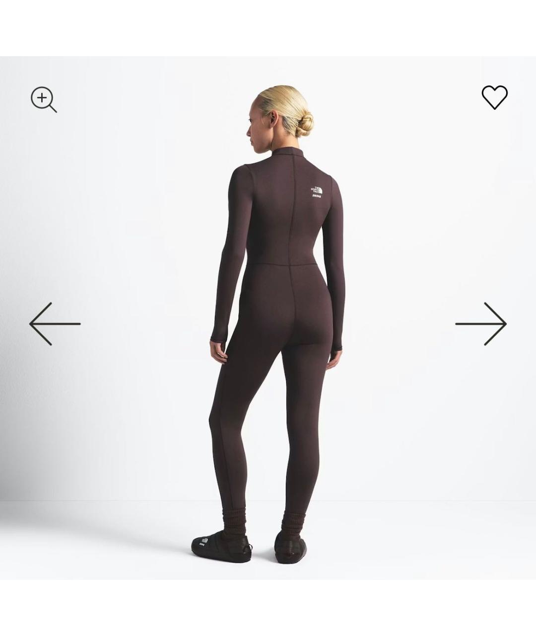 SKIMS Коричневый полиэстеровый комбинезон, фото 3