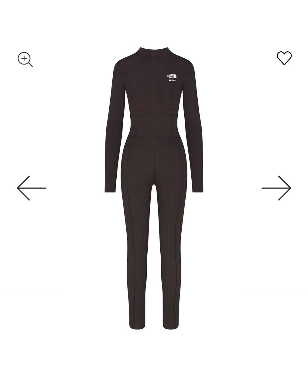 SKIMS Коричневый полиэстеровый комбинезон, фото 6