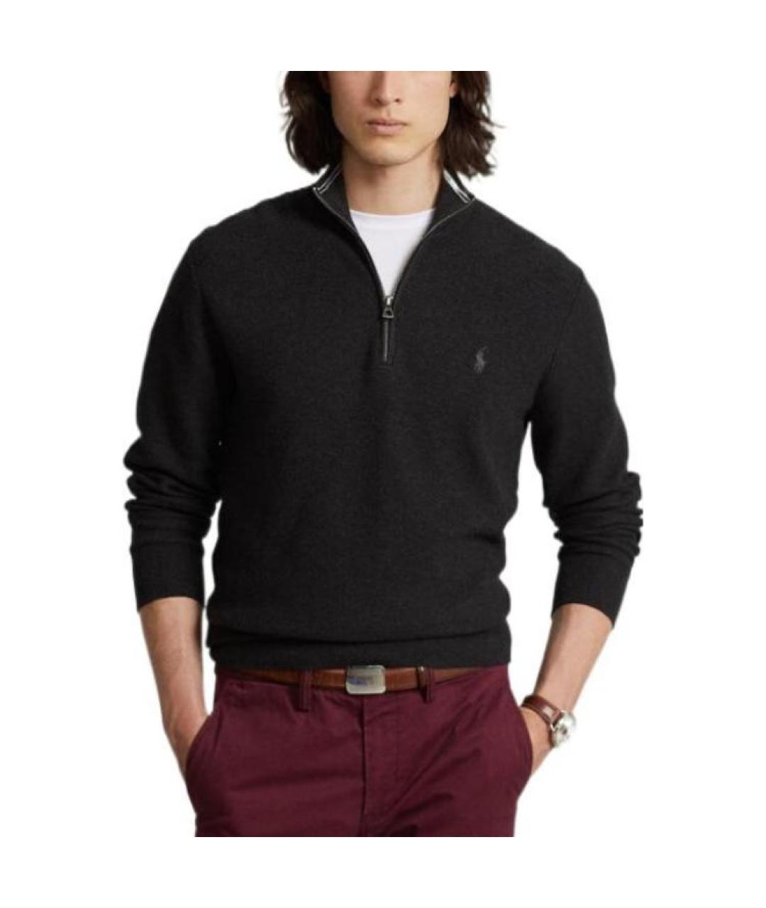 POLO RALPH LAUREN Серый джемпер / свитер, фото 3