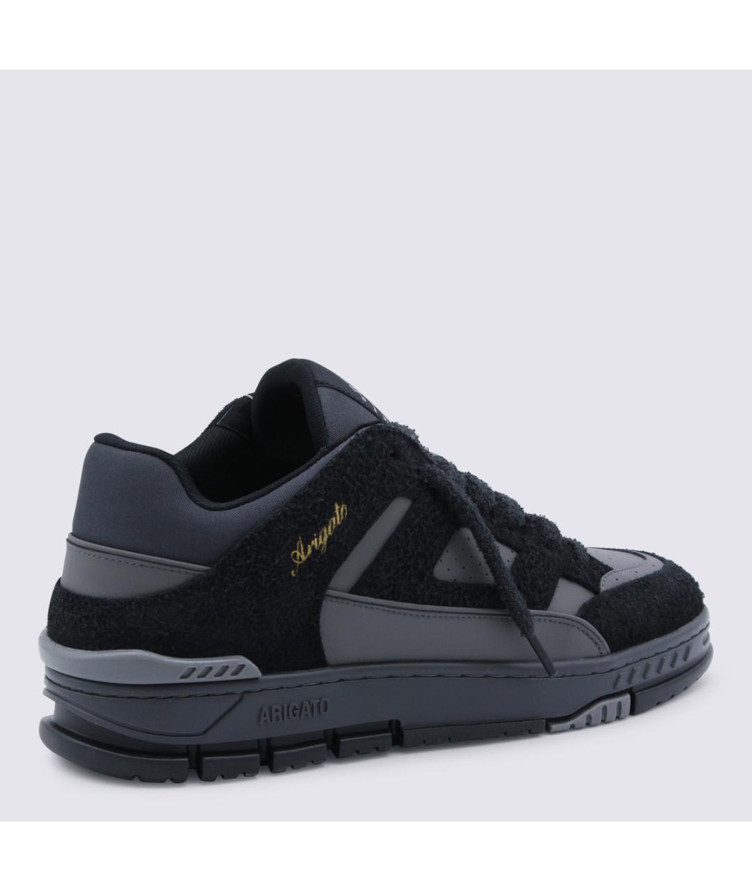 AXEL ARIGATO Черные кожаные низкие кроссовки / кеды, фото 3