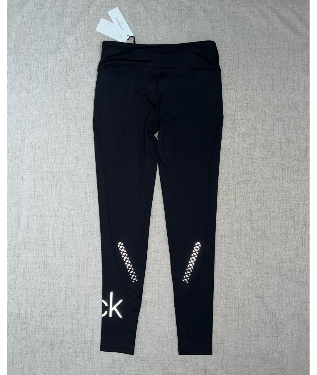 CALVIN KLEIN Черные леггинсы и велосипедки, фото 8