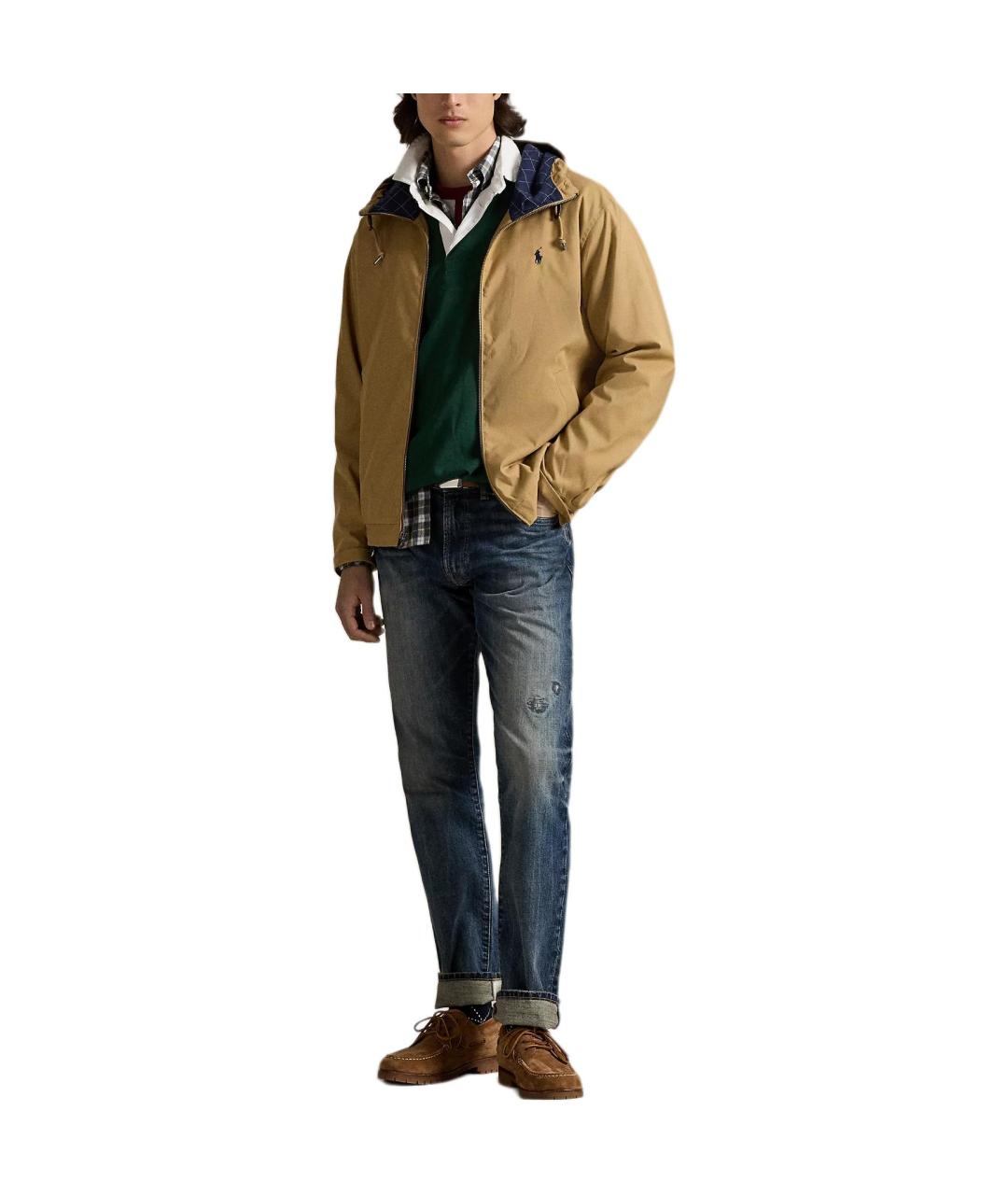 POLO RALPH LAUREN Бежевая куртка, фото 4