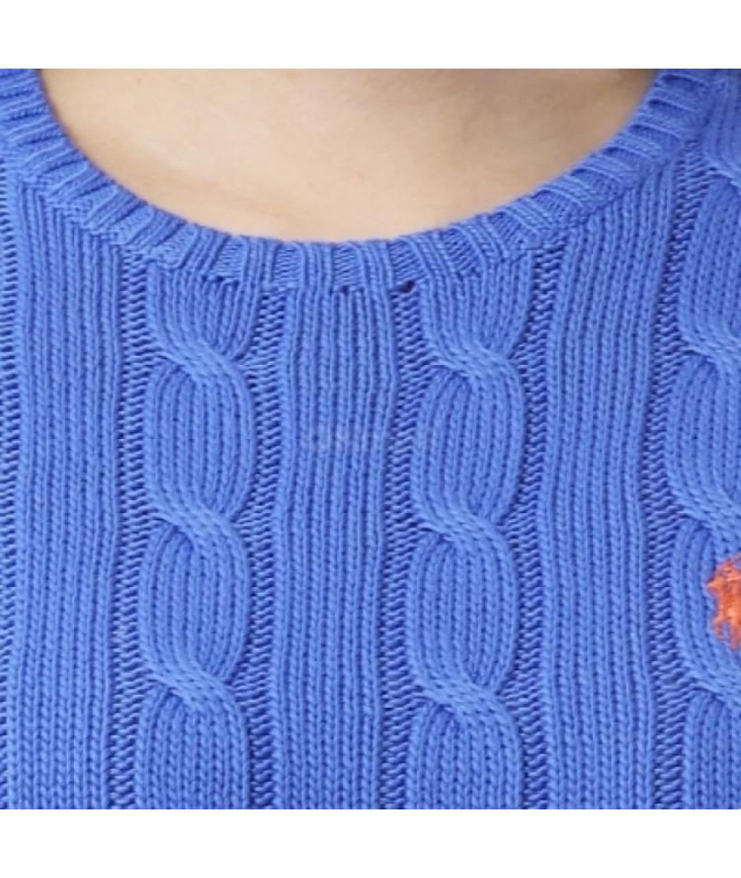 POLO RALPH LAUREN Синий джемпер / свитер, фото 5