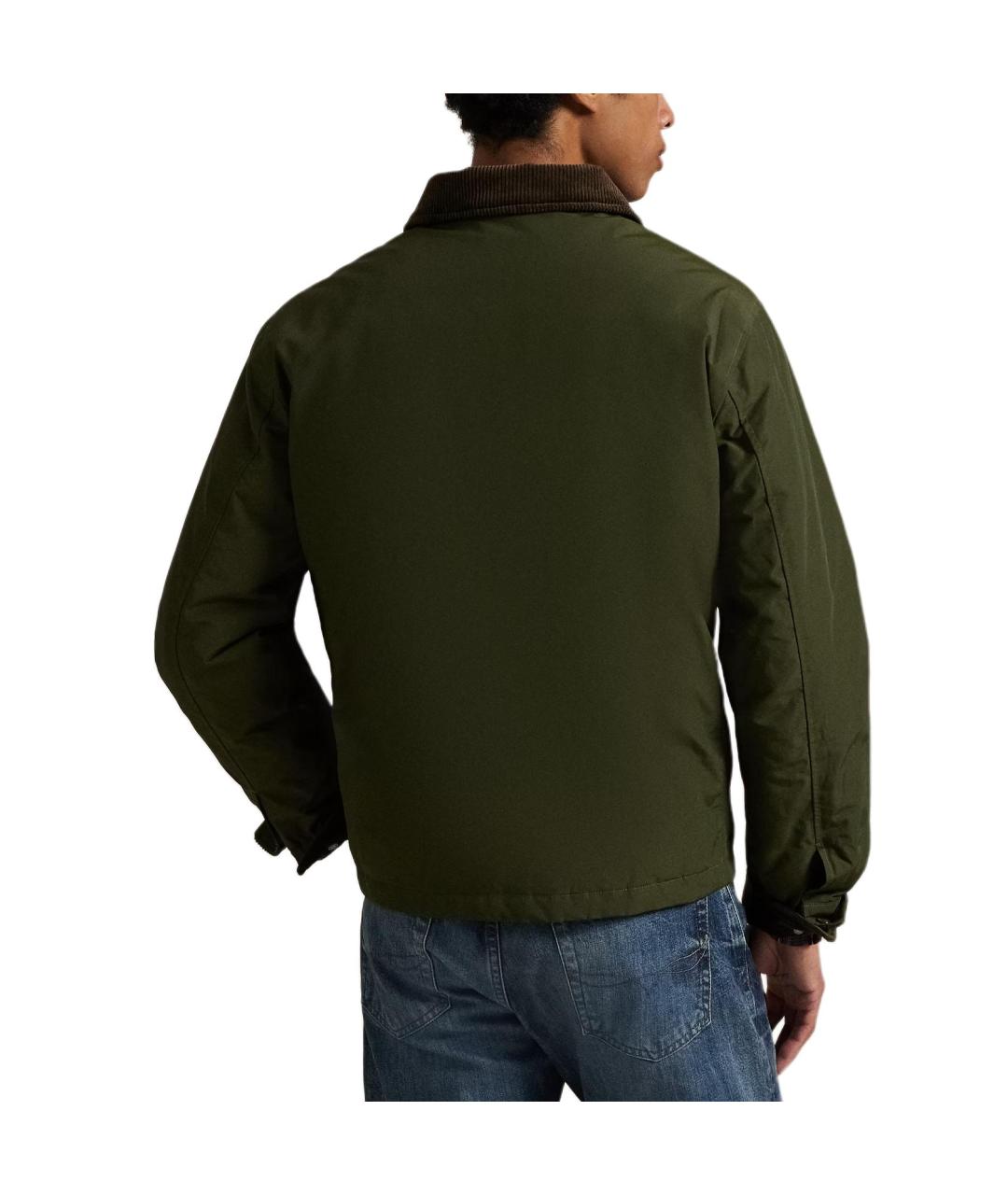 POLO RALPH LAUREN Хаки хлопковая куртка, фото 4