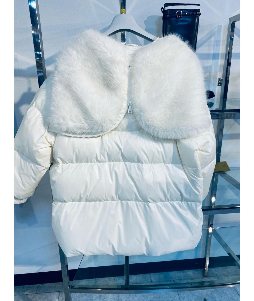 ERMANNO FIRENZE Белая вискозная куртка, фото 2