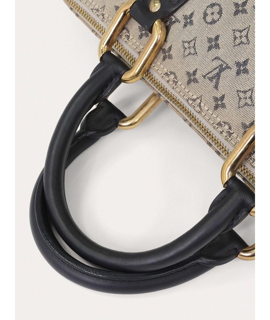 LOUIS VUITTON Серая сумка с короткими ручками, фото 5