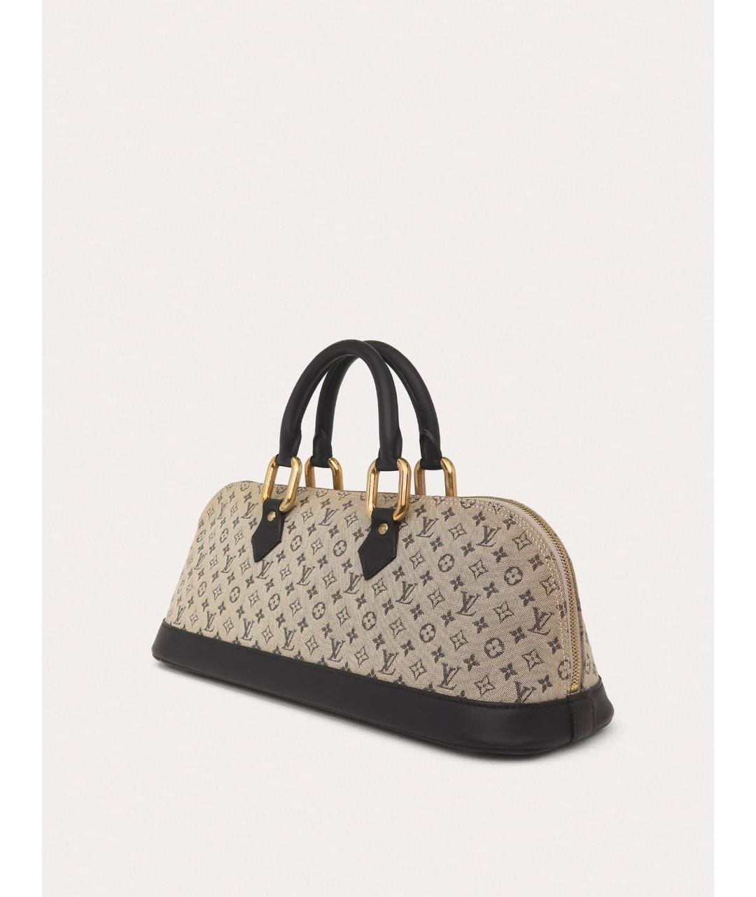 LOUIS VUITTON Серая сумка с короткими ручками, фото 2