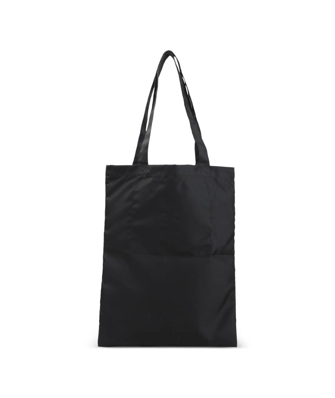 RICK OWENS DRKSHDW Черная тканевая сумка тоут, фото 2