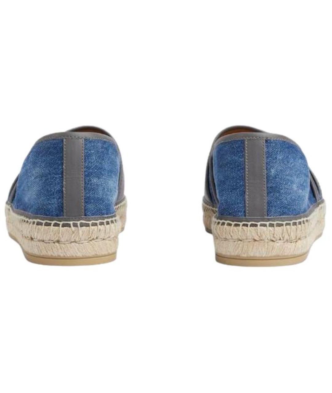 GUCCI Синие эспадрильи, фото 5