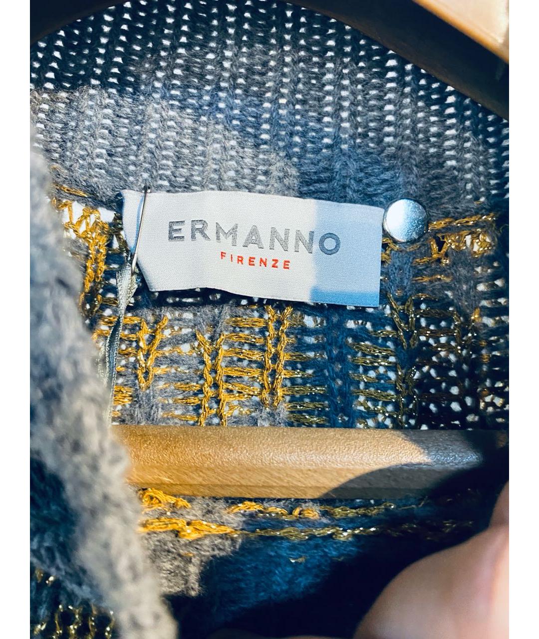 ERMANNO FIRENZE Мульти шерстяной костюм с брюками, фото 4