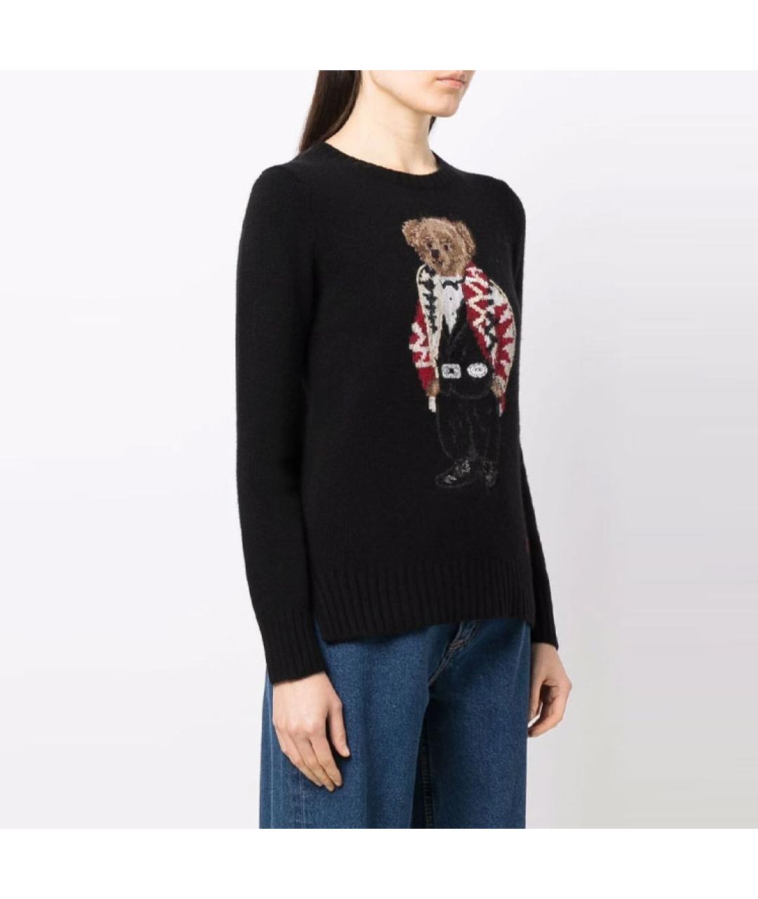 POLO RALPH LAUREN Черный джемпер / свитер, фото 4