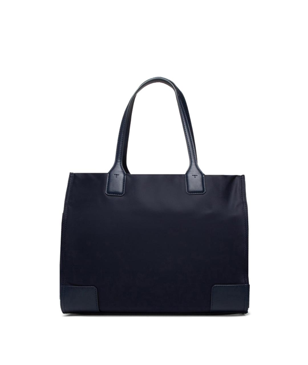 TORY BURCH Синяя синтетическая сумка через плечо, фото 2