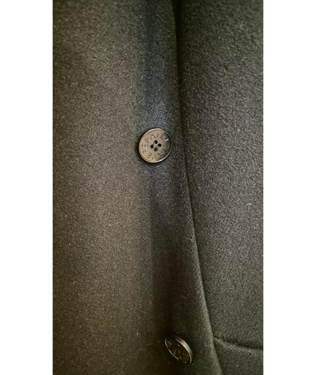 PATRIZIA PEPE Черное шерстяное пальто, фото 4