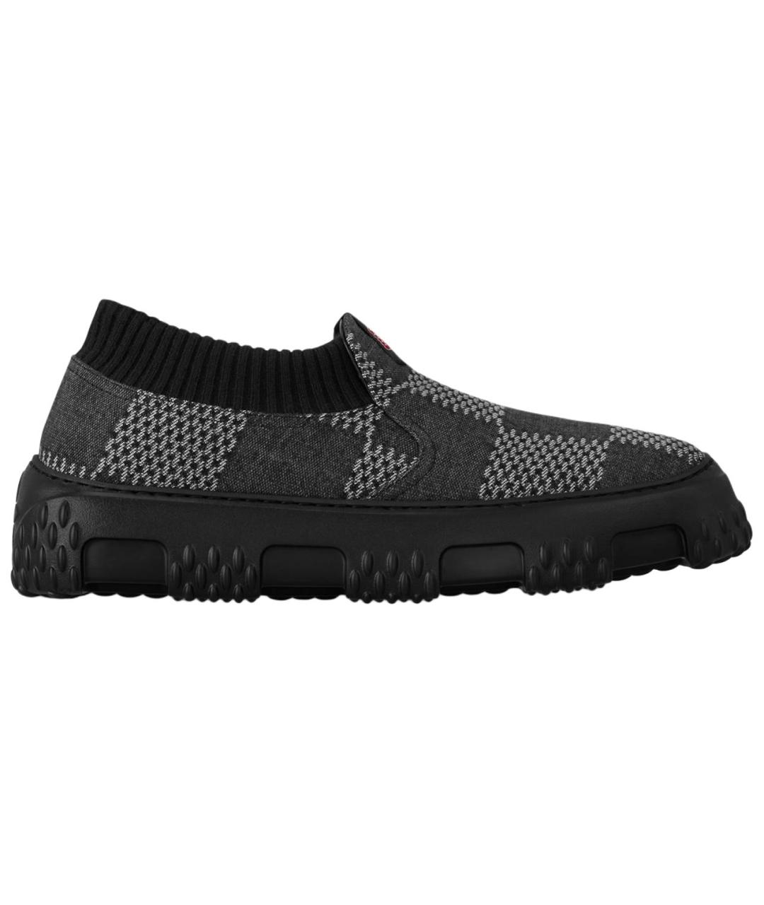 LOUIS VUITTON Черные лоферы, фото 1