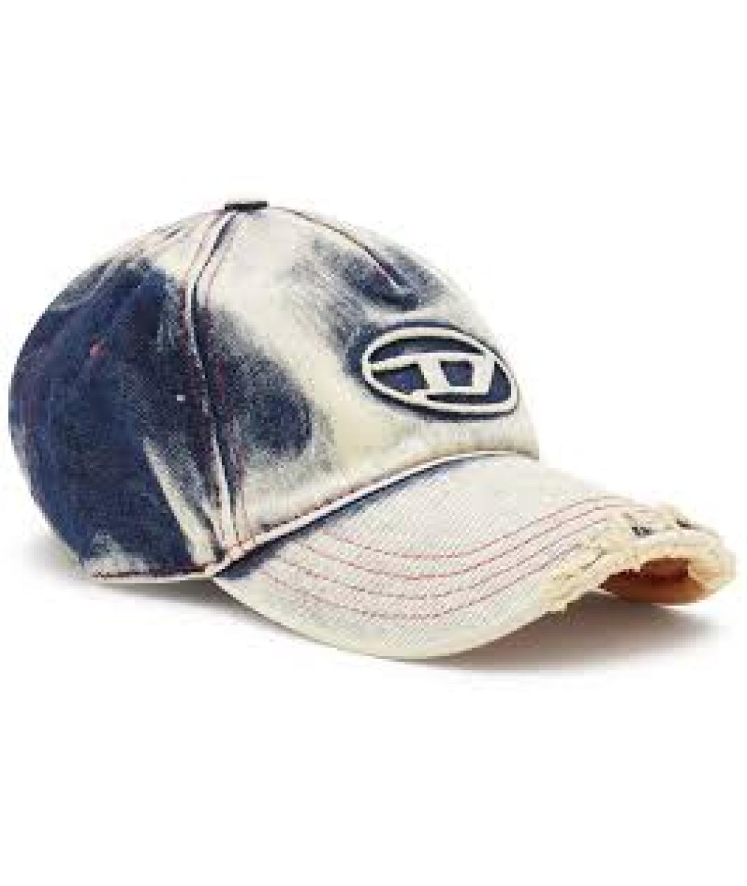 DIESEL Синяя хлопковая кепка/бейсболка, фото 3