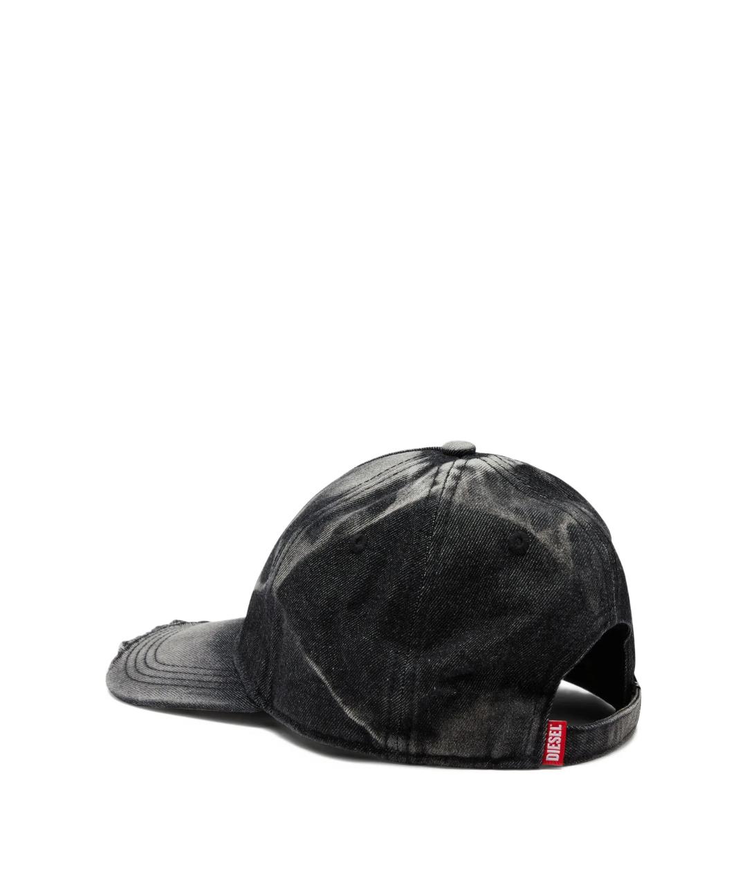 DIESEL Черная хлопковая кепка/бейсболка, фото 2