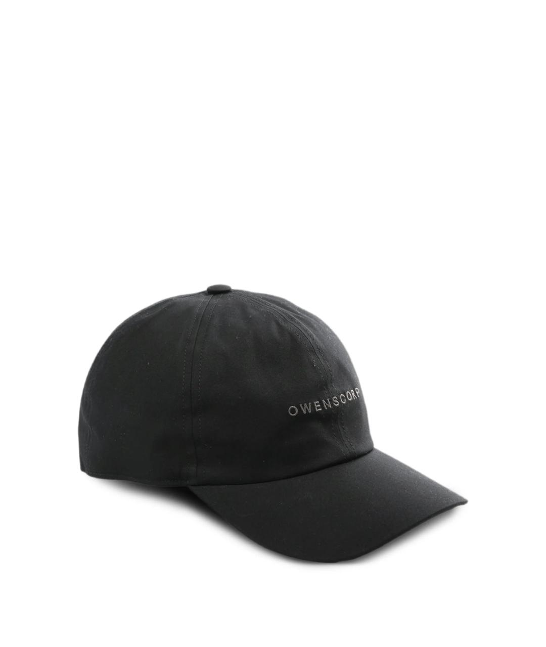 RICK OWENS Черная кепка/бейсболка, фото 3