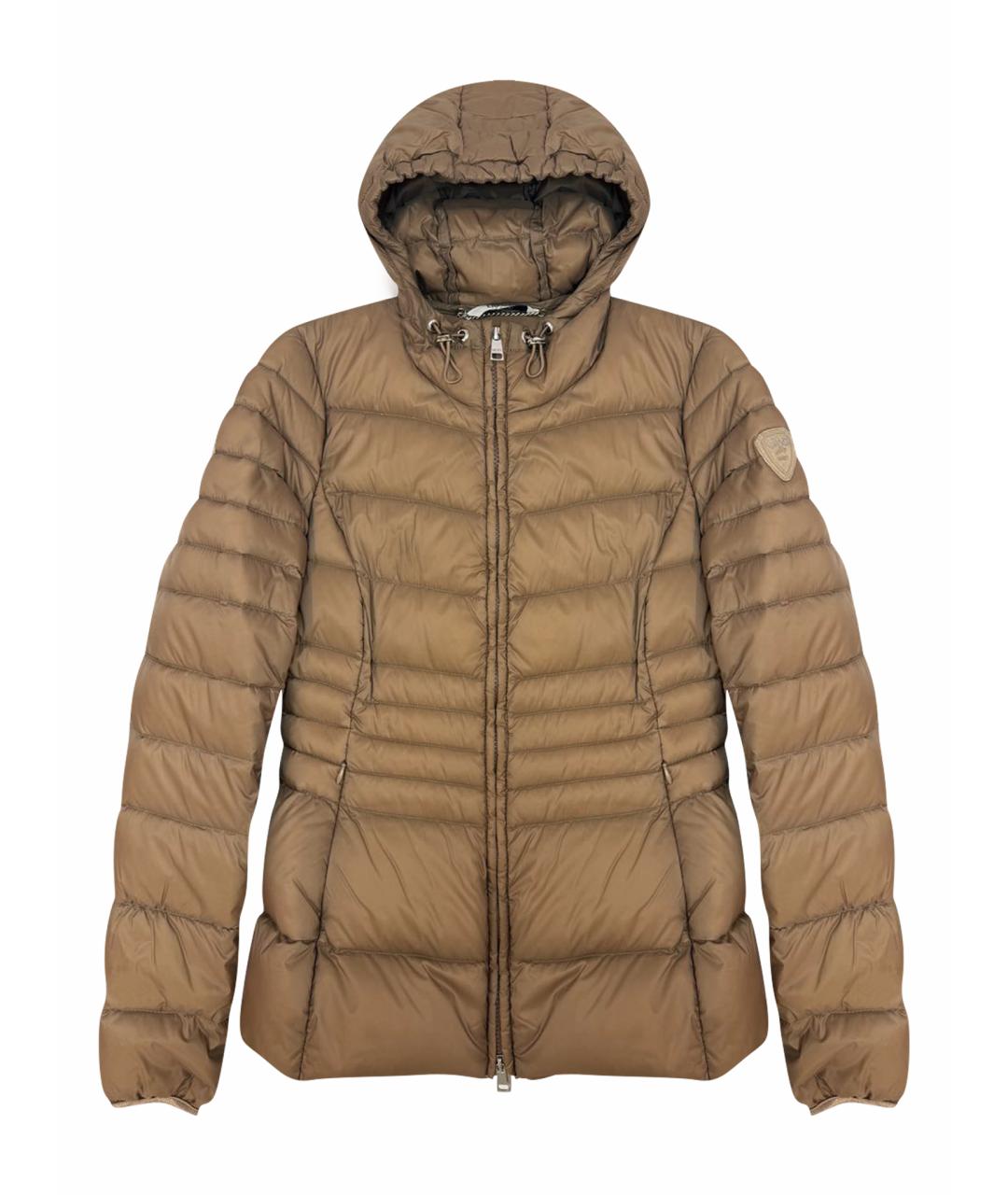 LIU JO Коричневая полиамидовая куртка, фото 1