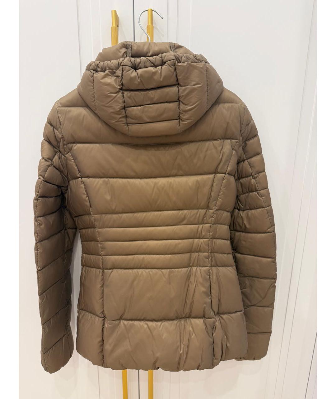 LIU JO Коричневая полиамидовая куртка, фото 2