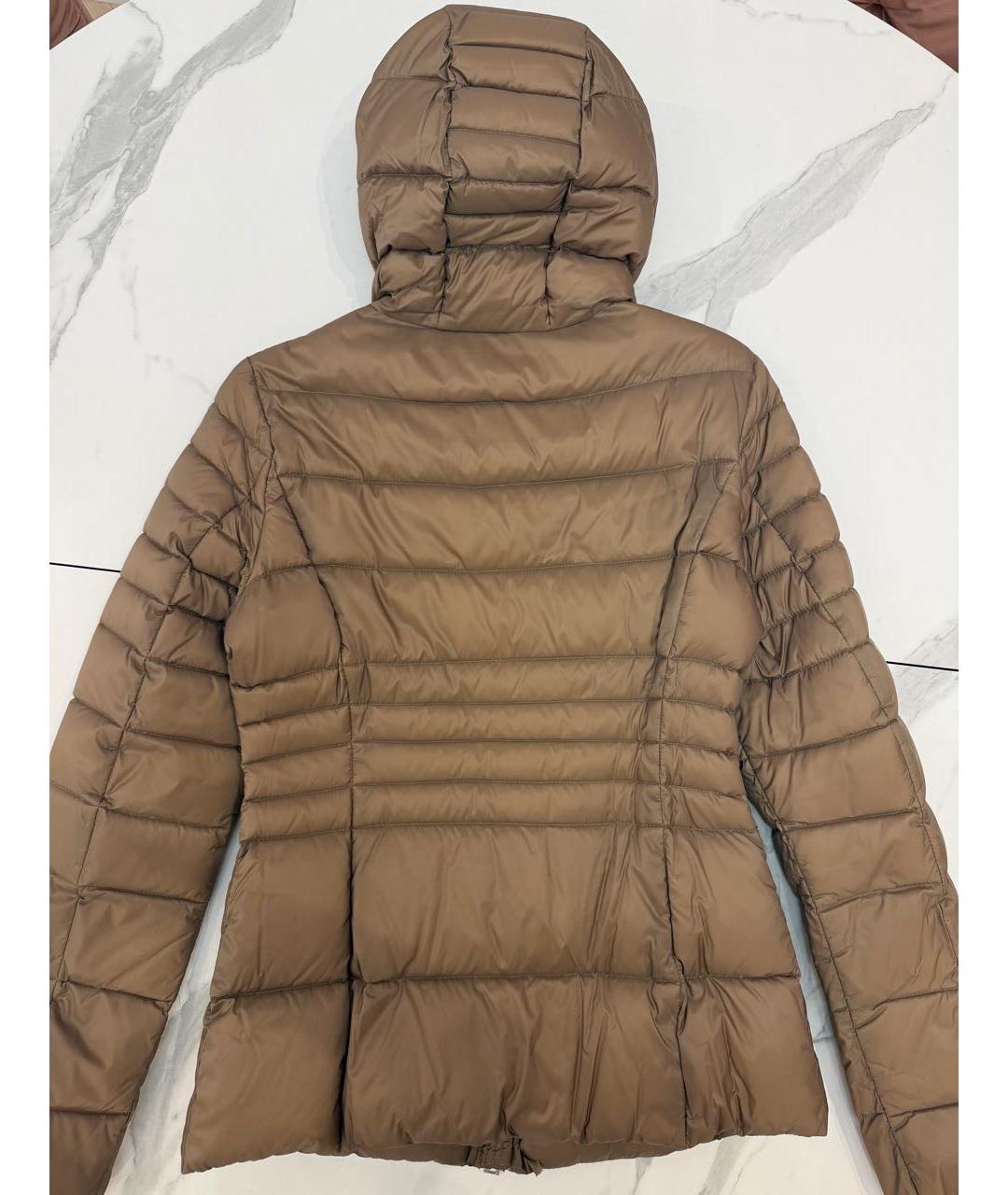 LIU JO Коричневая полиамидовая куртка, фото 6