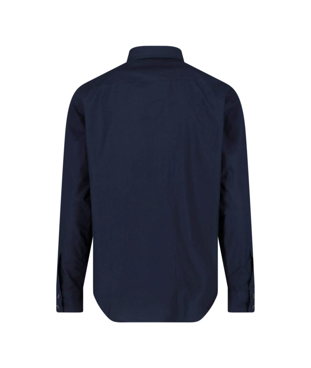 ASPESI Синяя хлопковая кэжуал рубашка, фото 2