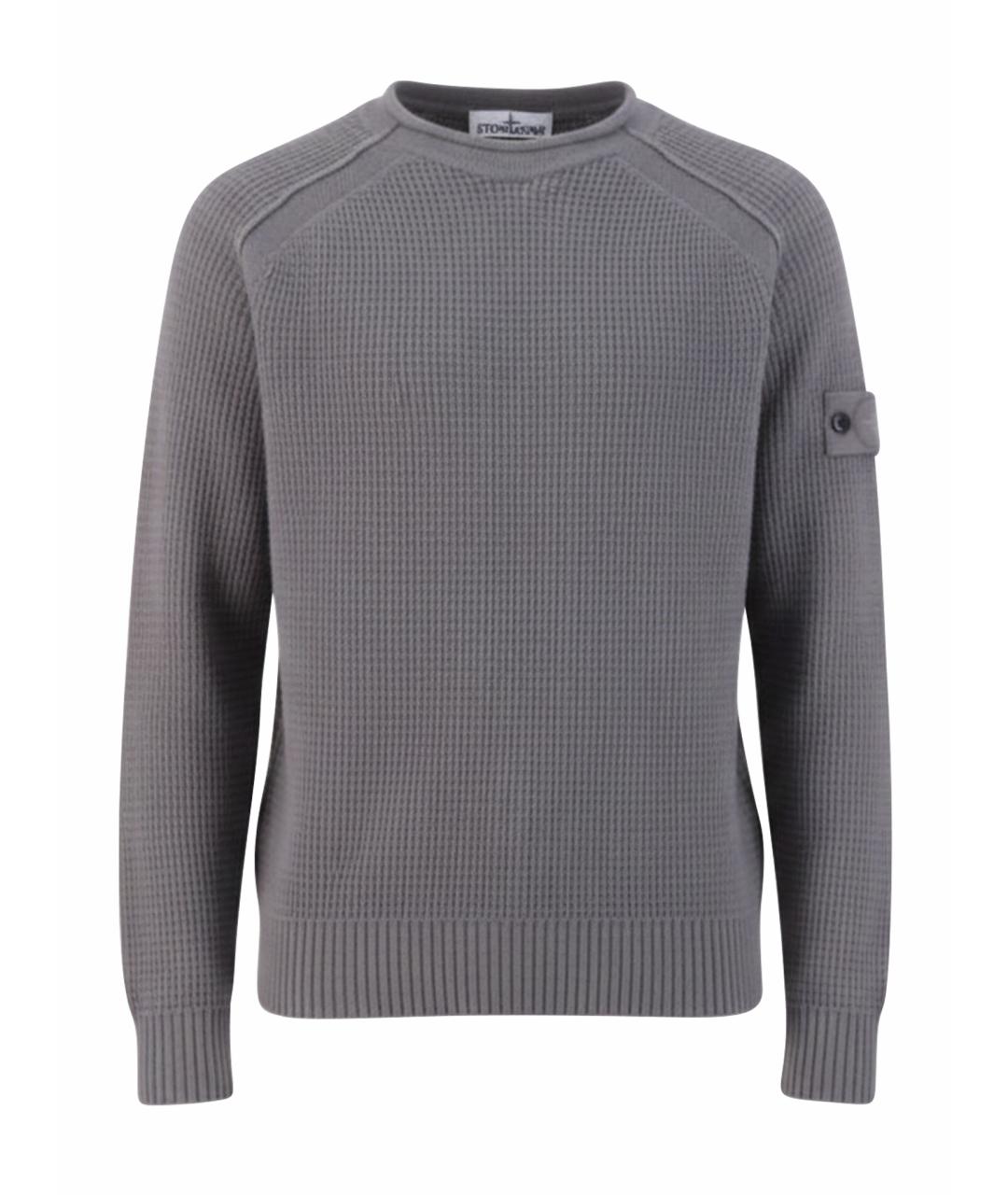 STONE ISLAND Серый джемпер / свитер, фото 1