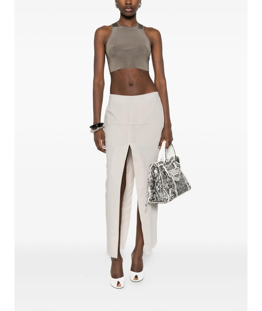 RICK OWENS Серая майка, фото 2