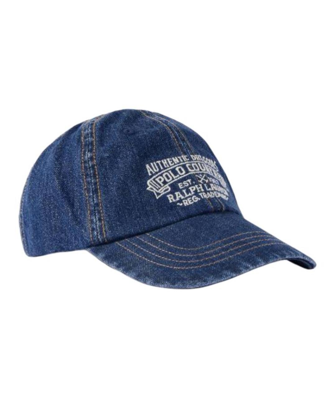 POLO RALPH LAUREN Синяя кепка/бейсболка, фото 2