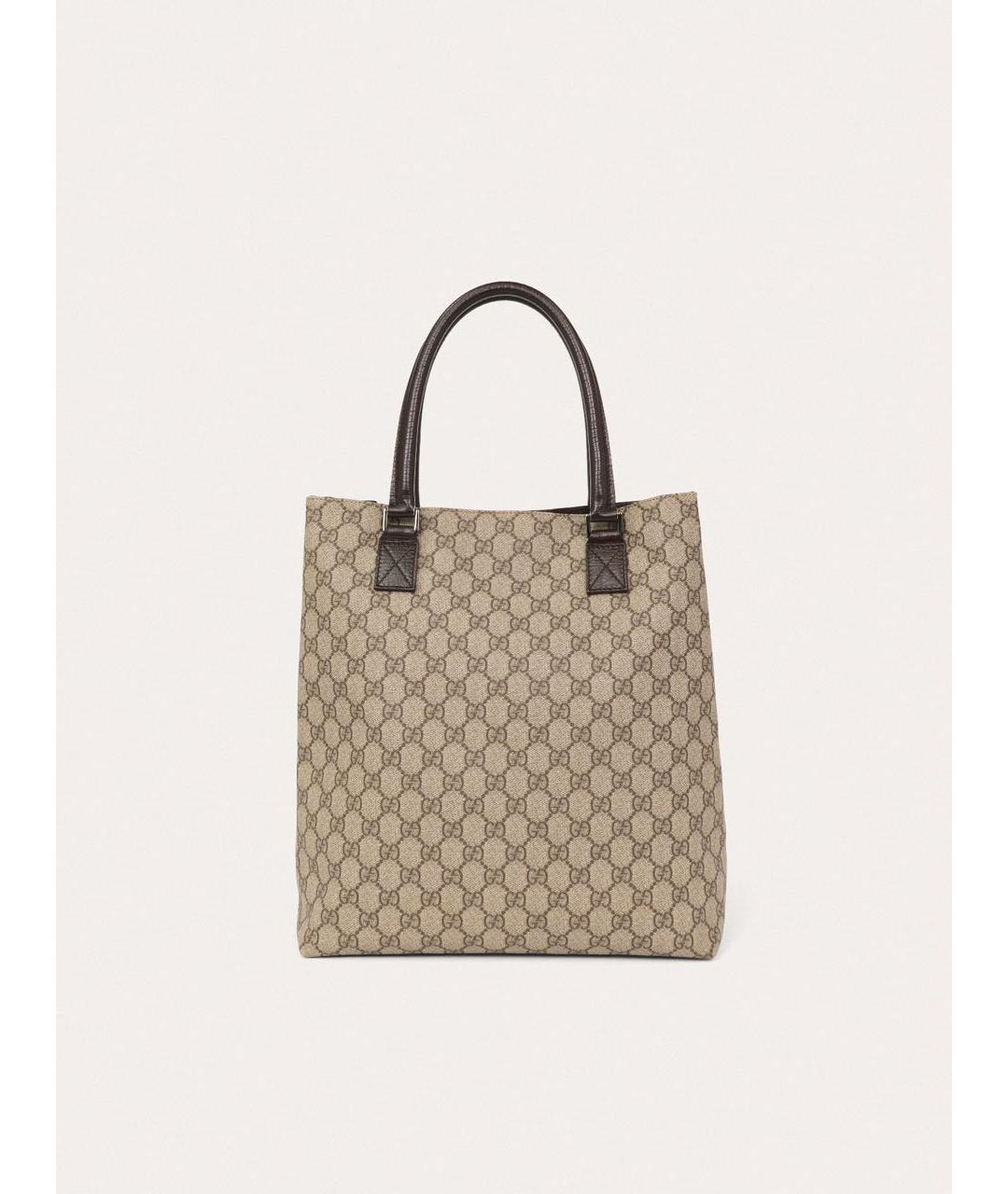 GUCCI Бежевая сумка тоут, фото 3