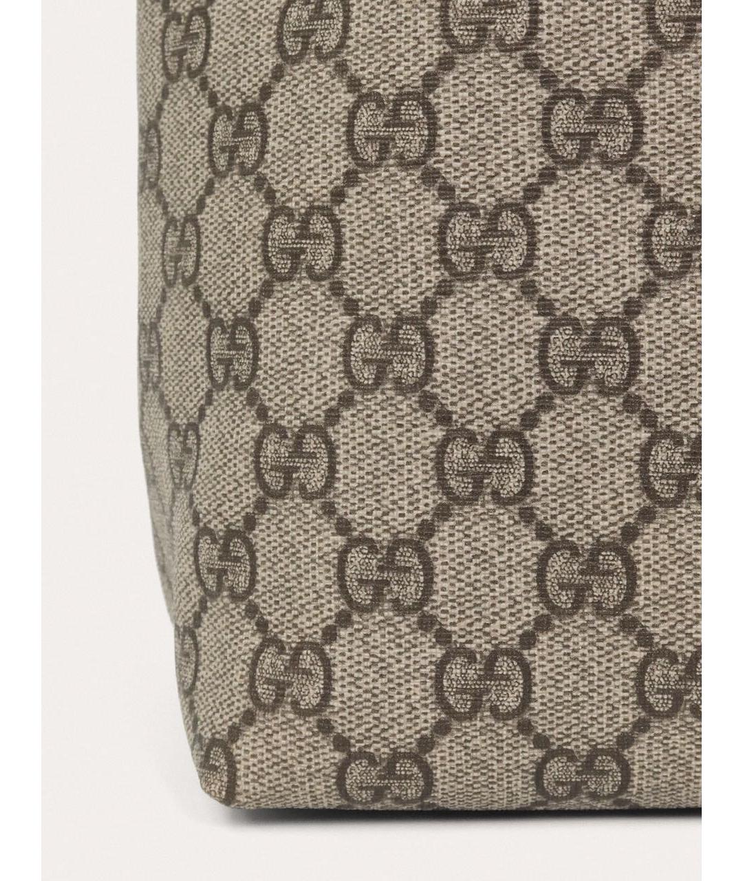 GUCCI Бежевая сумка тоут, фото 6