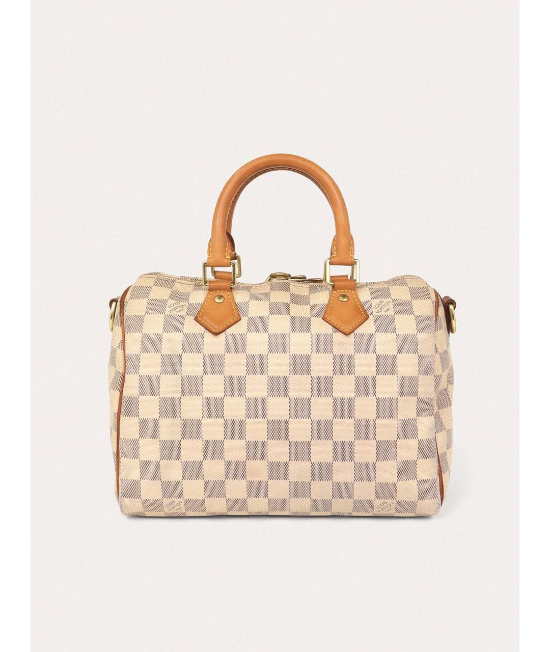 LOUIS VUITTON Бежевая сумка с короткими ручками, фото 9