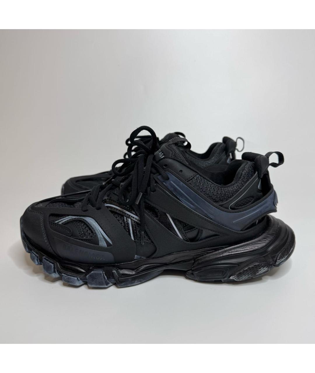 BALENCIAGA Черные текстильные кроссовки, фото 4