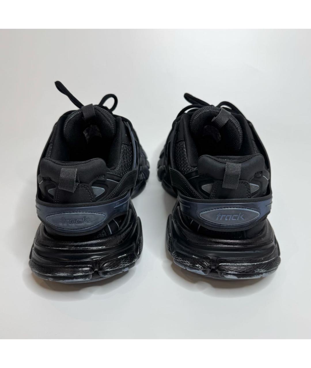 BALENCIAGA Черные текстильные кроссовки, фото 6