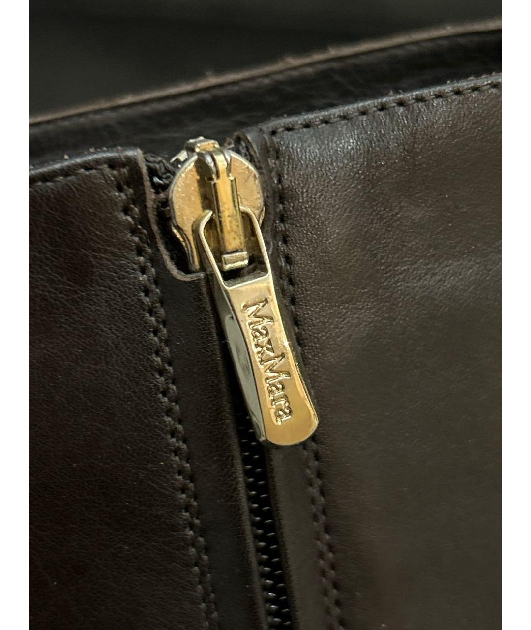 MAX MARA Коричневые сапоги, фото 7