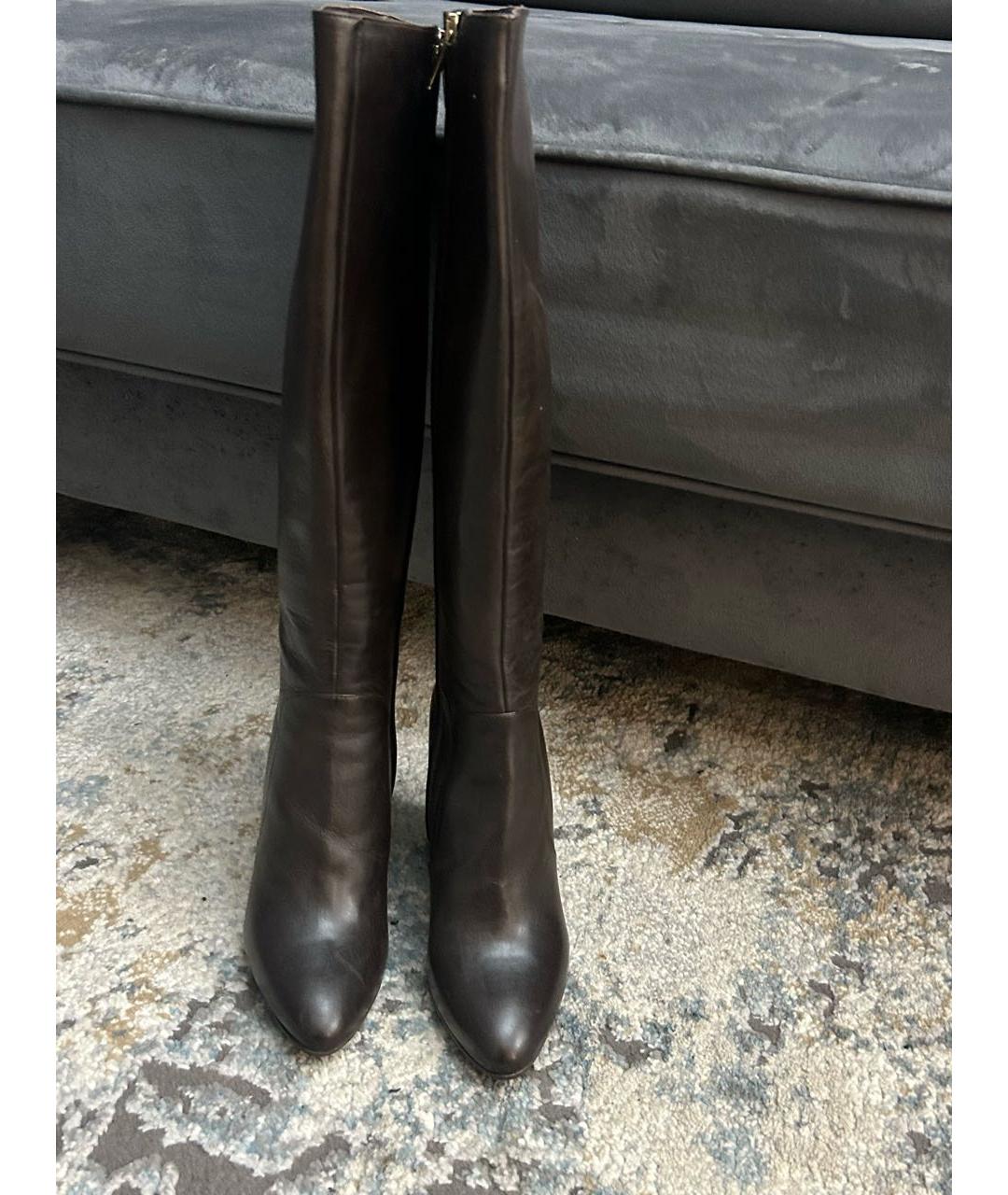 MAX MARA Коричневые сапоги, фото 2