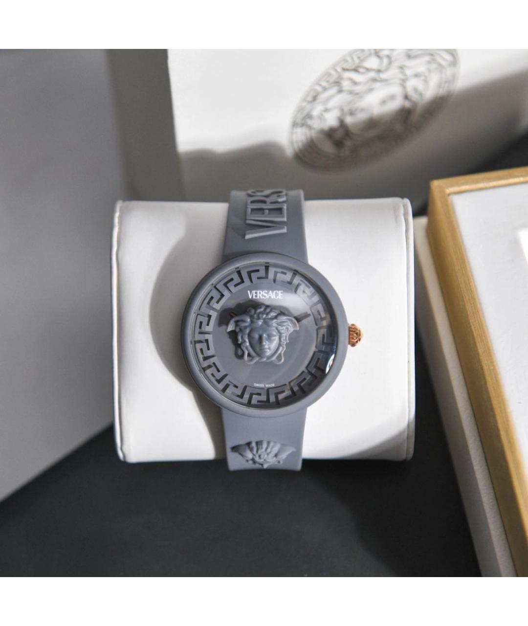 VERSACE Серые часы, фото 4