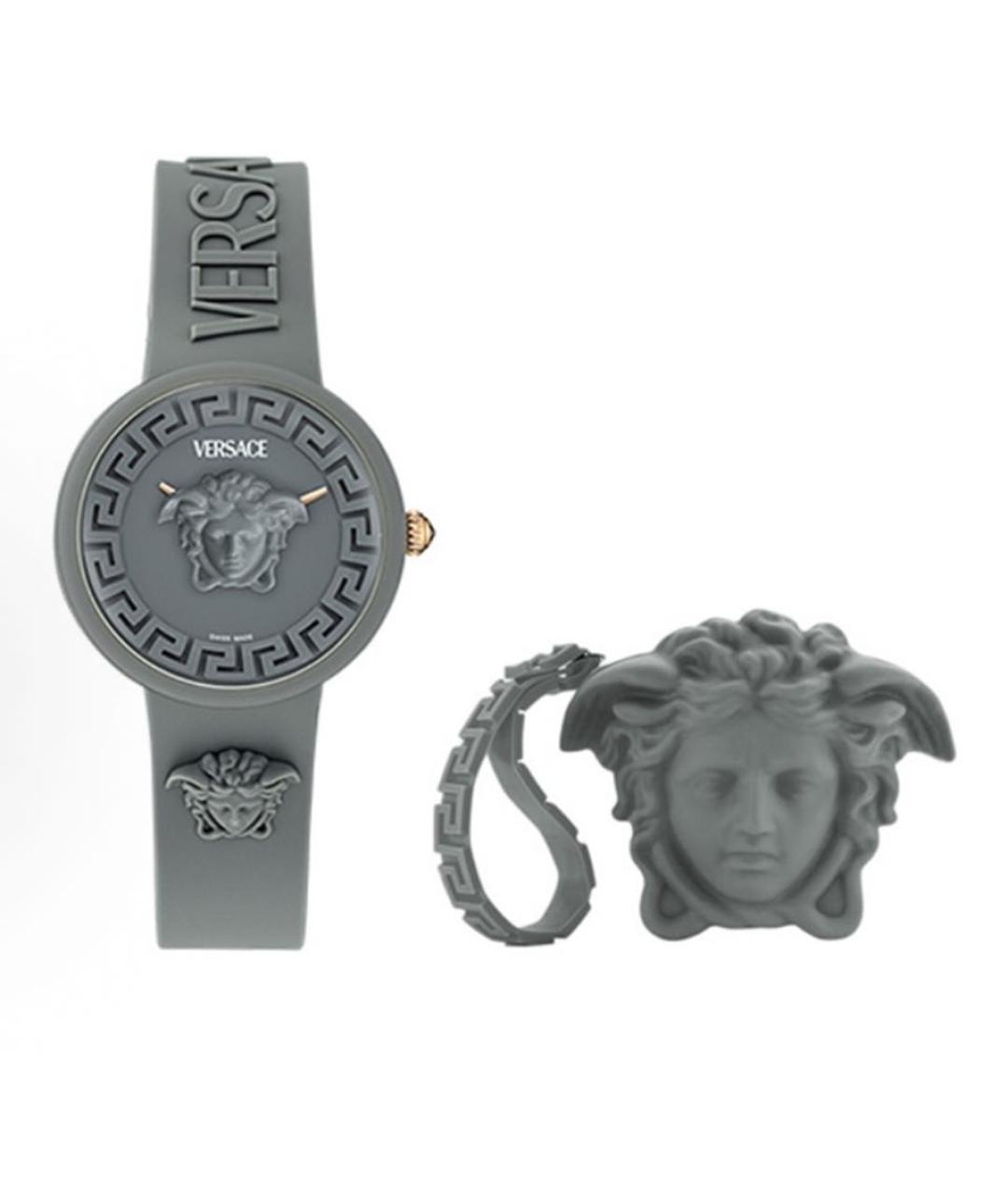 VERSACE Серые часы, фото 1
