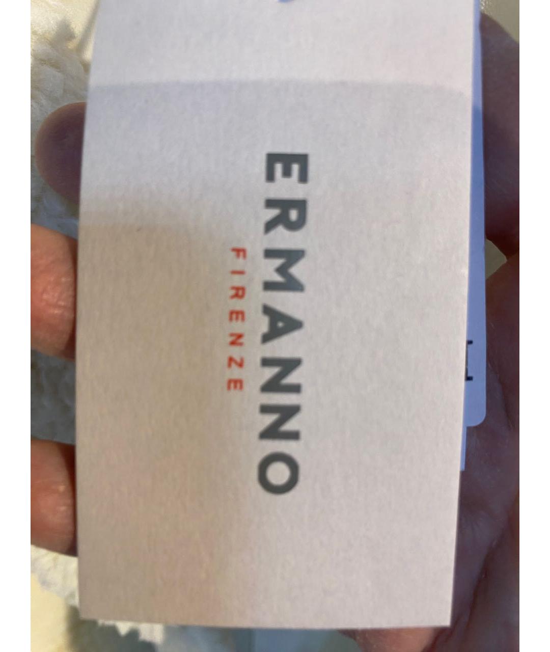 ERMANNO FIRENZE Белое полиэстеровое пальто, фото 4