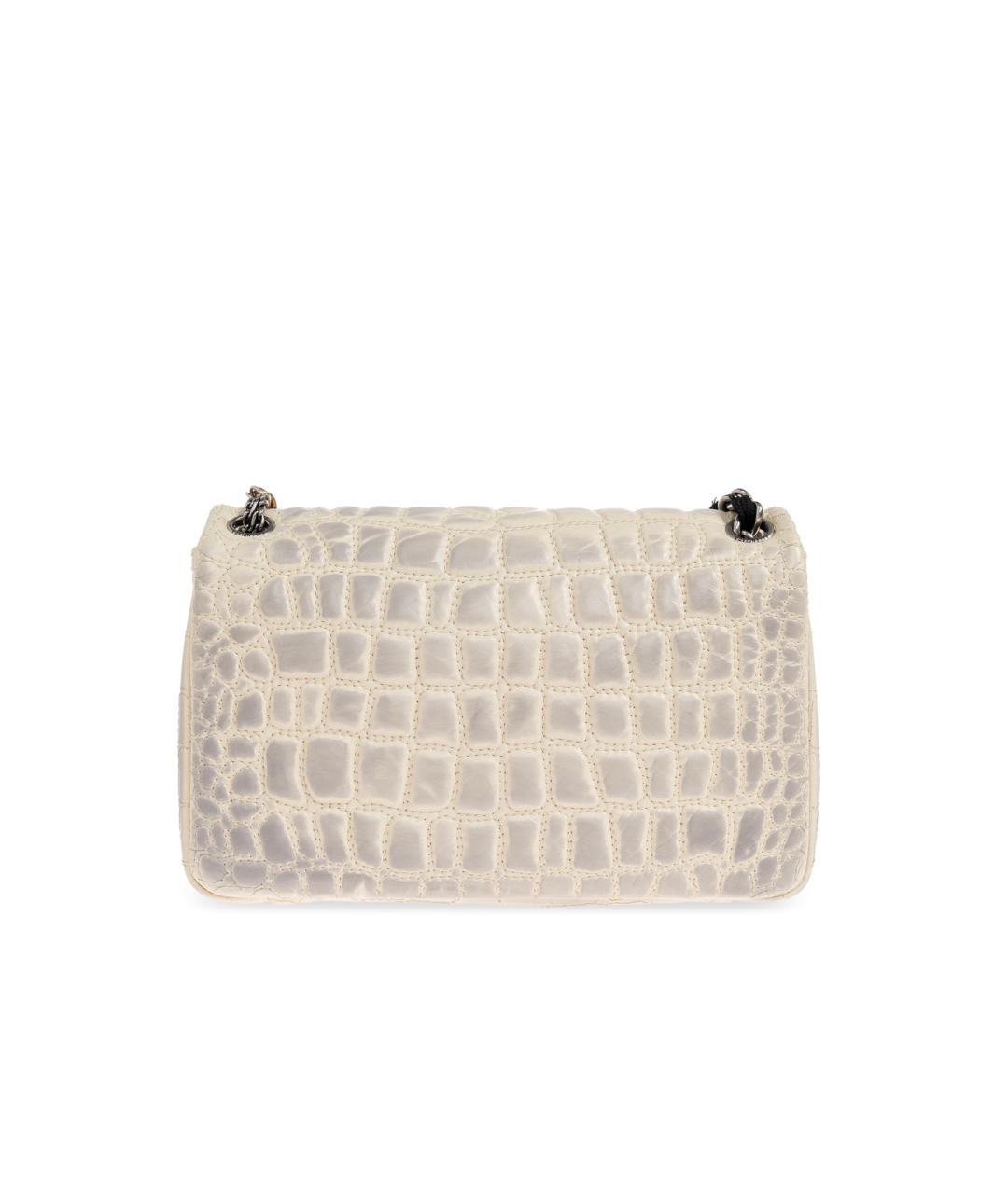 BALENCIAGA Бежевая кожаная сумка через плечо, фото 6