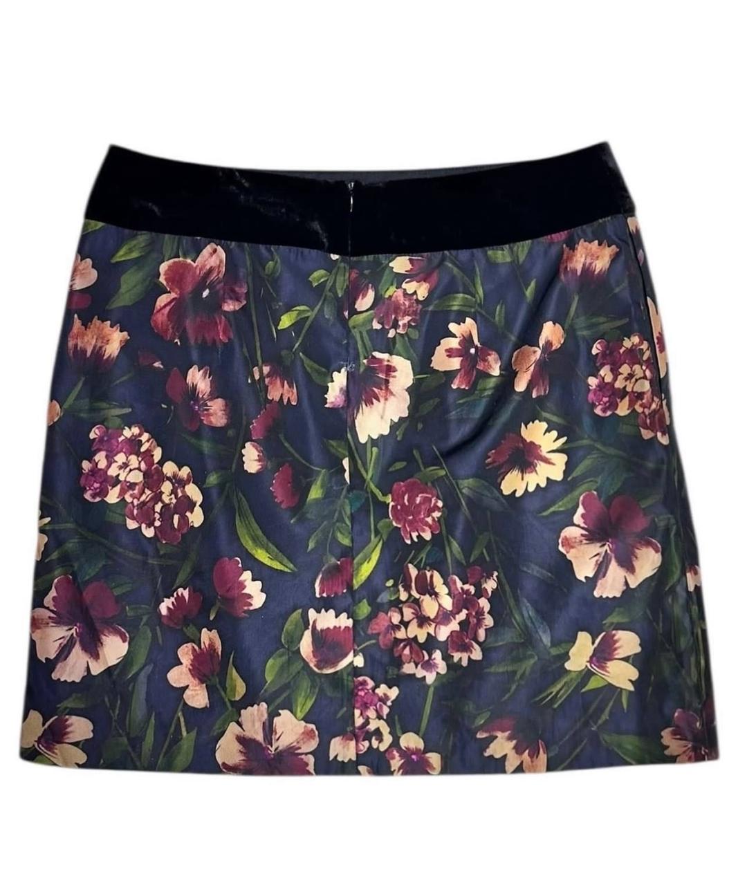 MAX&CO Мульти вискозная юбка мини, фото 2