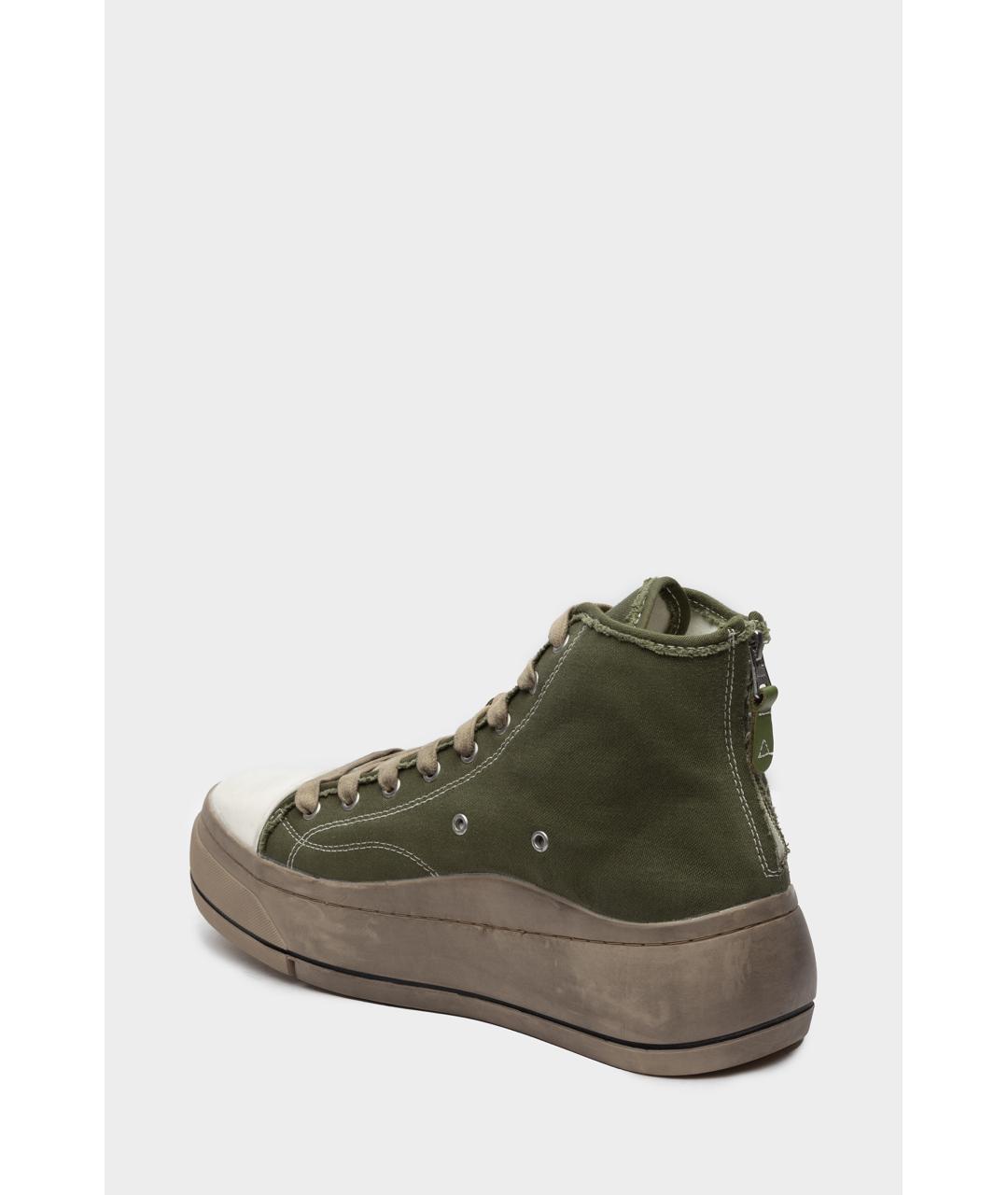 R13 Хаки текстильные кеды, фото 4