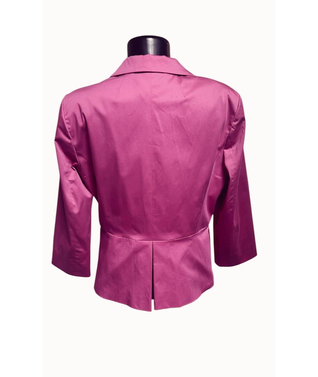 MAX&CO Розовый хлопковый жакет/пиджак, фото 2