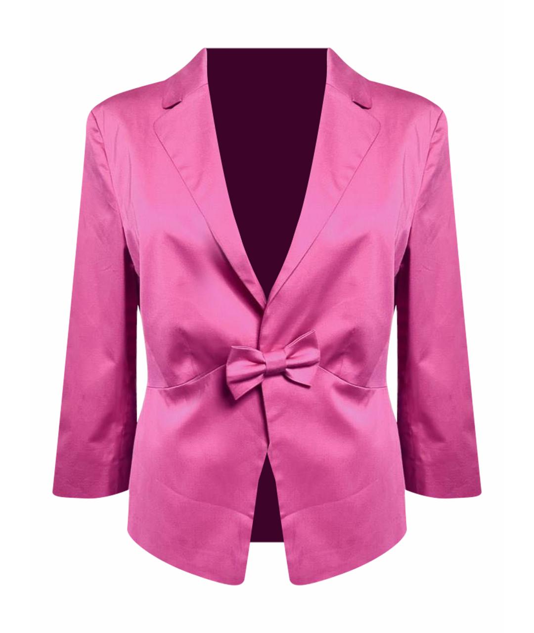 MAX&CO Розовый хлопковый жакет/пиджак, фото 1