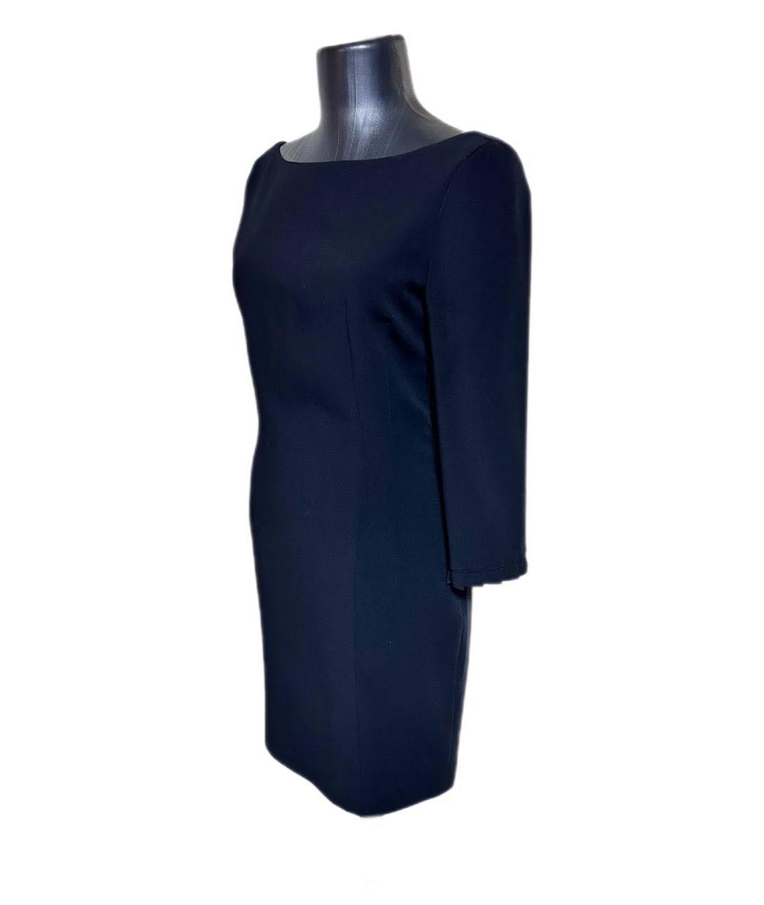 MAX&CO Черное полиэстеровое повседневное платье, фото 5