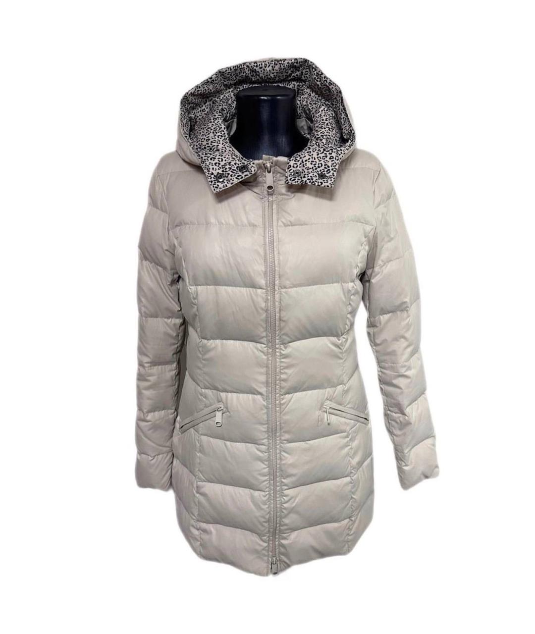 MAX&CO Бежевый полиэстеровый пуховик, фото 1