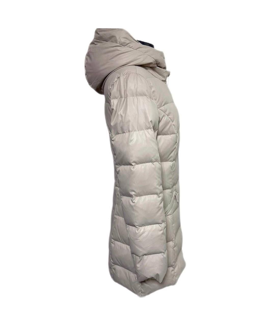 MAX&CO Бежевый полиэстеровый пуховик, фото 8