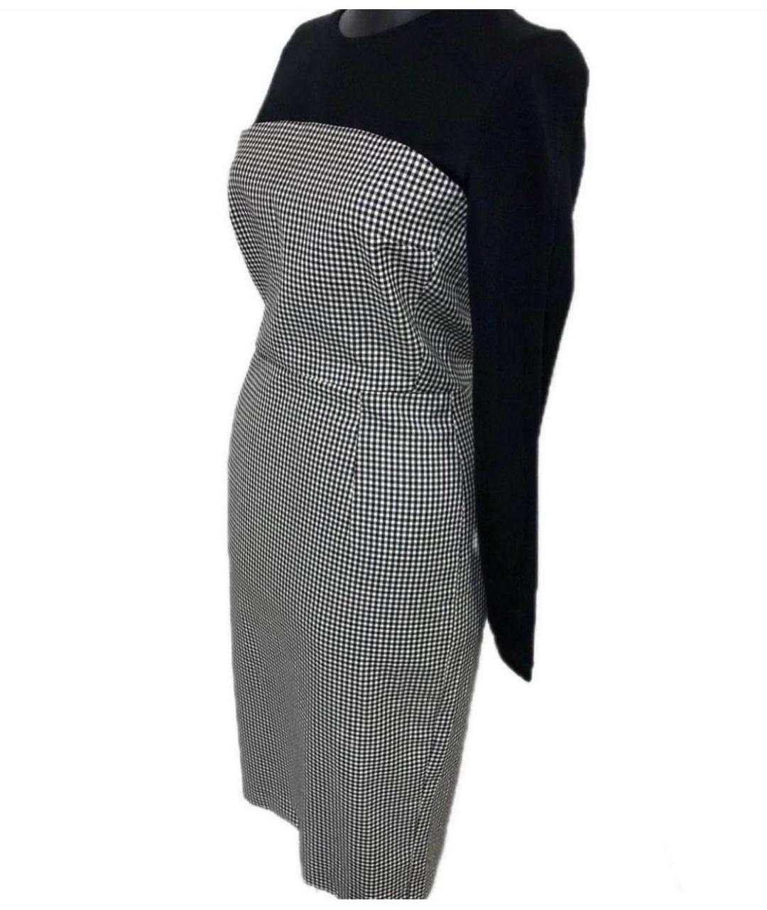 MAX MARA Мульти шерстяное повседневное платье, фото 3