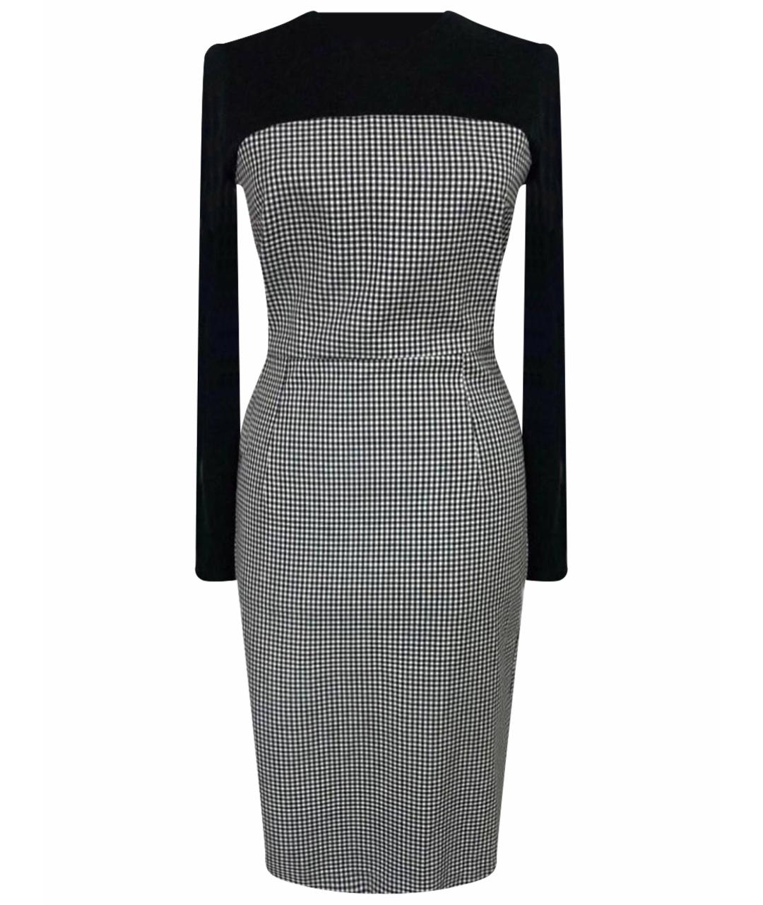 MAX MARA Мульти шерстяное повседневное платье, фото 1