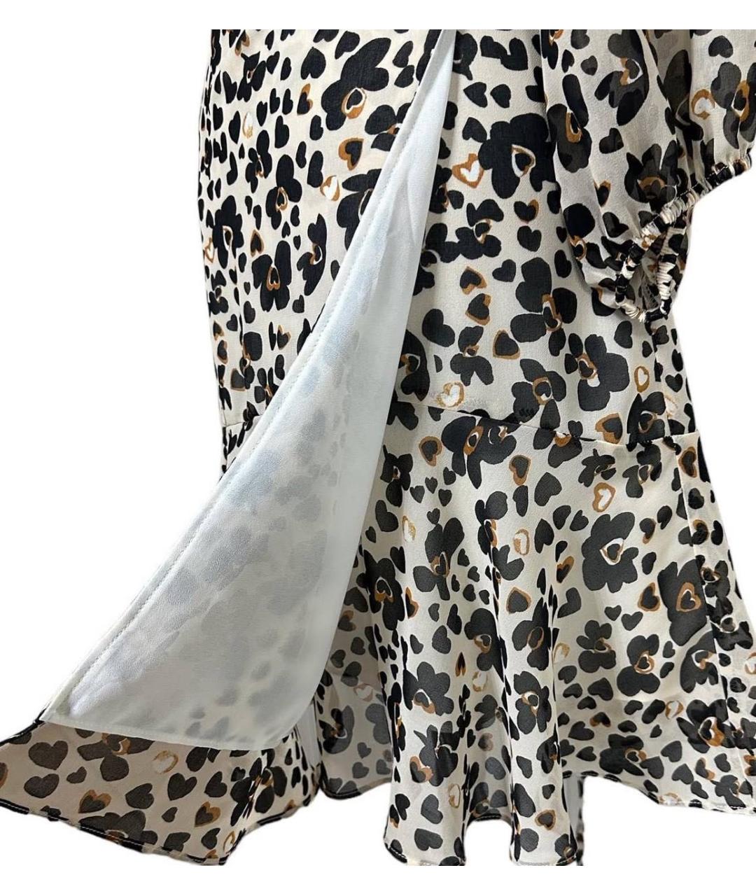 LIU JO Мульти полиэстеровое повседневное платье, фото 4